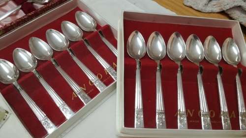 Vintage Angora cutlery set